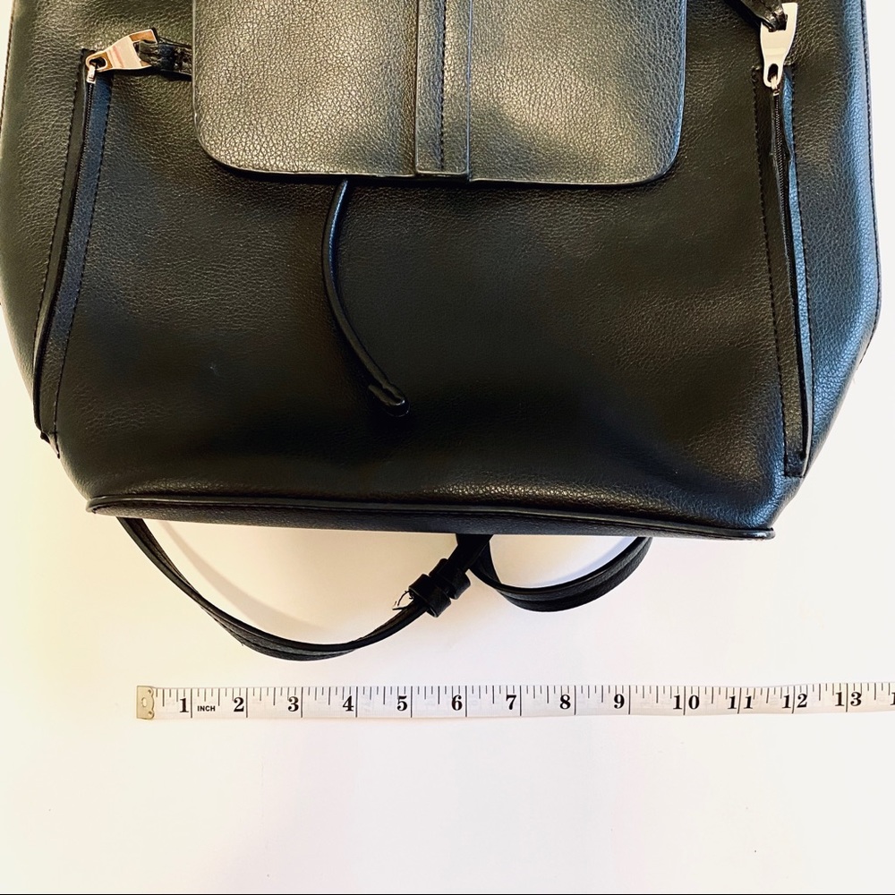Zara | Black Basic Backpack - image 7
